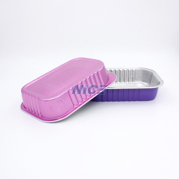 Rectangle foil container N320A 2